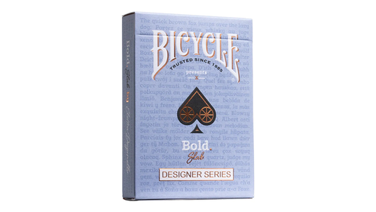 Designer Series: Bicycle Bold Slab Playing Cards by Elettra Deganello