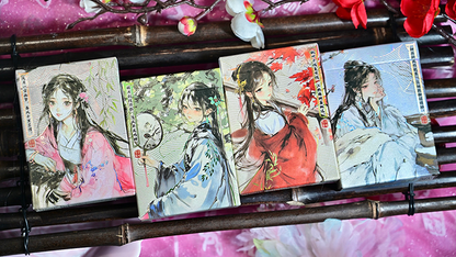 Splendor of the Four Seasons - Autumn  Playing Cards by Hidden Light