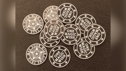 Giveaway Magic Wishing Coins (20 Plastic Coins) by Alan Wong