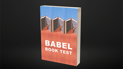 Babel Book Test 3 by Vincent Hedan (For my people), big, 600 pages