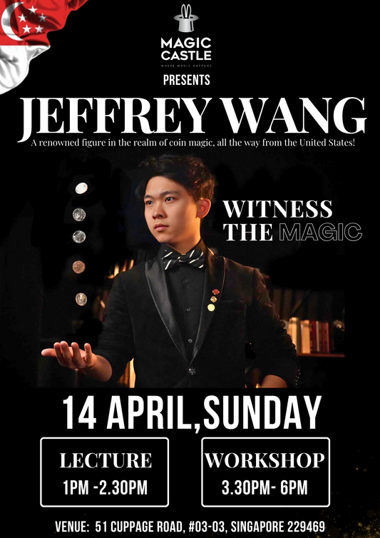 Lecture & Workshop: Jeffrey Wang | 14 April 2024