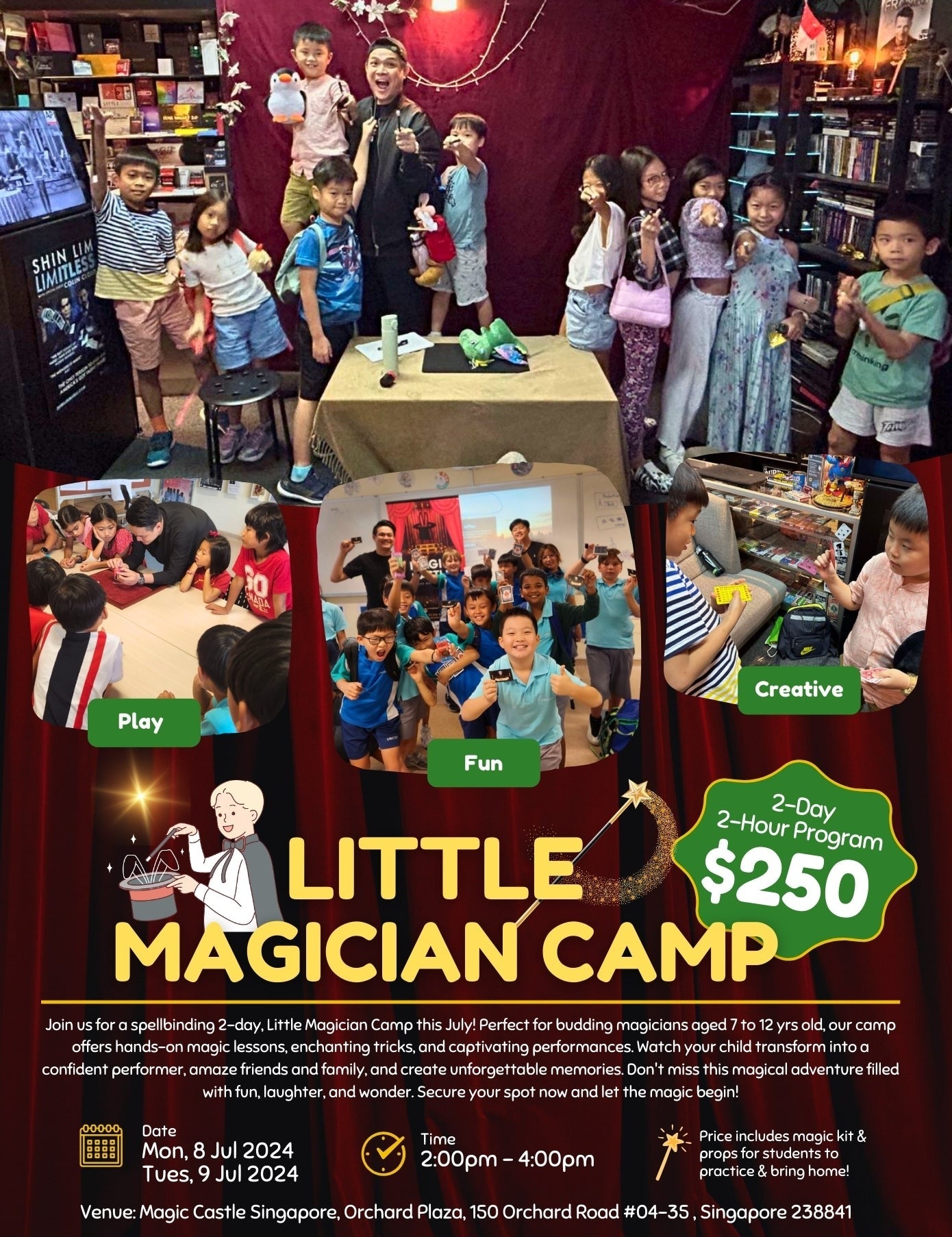 Little Magician Camp: Unleash the Magic in July