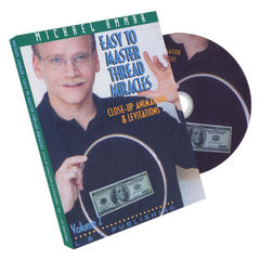 Easy to Master Thread Miracles (Closeup Animations and Levitations) #2 by Michael Ammar - DVD