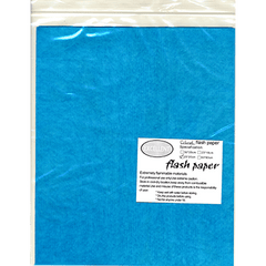 Flash Paper five pack(25x20cm) Blue - Trick