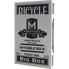 Jumbo Invisible Deck Bicycle (Blue) - Trick