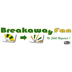 Break away Fan by Mr. Magic (stainless Steel)