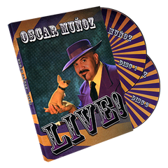Oscar Munoz Live (2 DVD Set) by Kozmomagic - DVD