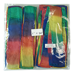 Thumb Tip Streamer 12 pack (1 inch x 34 inch) by Magic by Gosh - Tricks