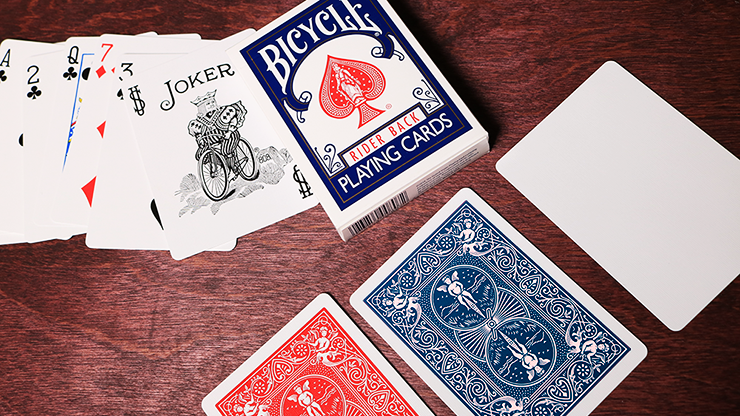 Bicycle Playing Cards Poker (Blue) by US Playing Card Co