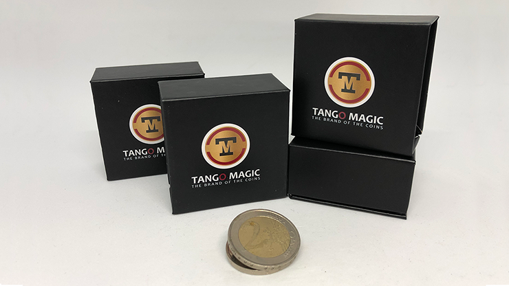 Folding Coin - 2 Euros (Traditional) by Tango Magic - Trick (E0064)