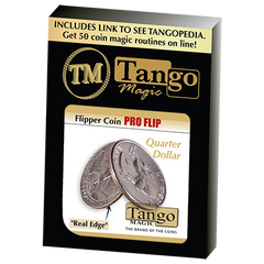 Flipper coin Pro Flip Quarter dollar (D0105) by Tango