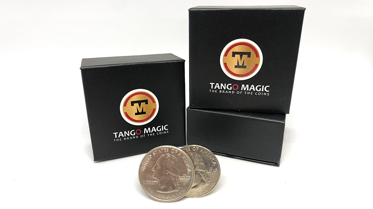 Tango Ultimate Coin (T.U.C) Quarter Dollar(D0116) with Online Instructions by Tango - Trick