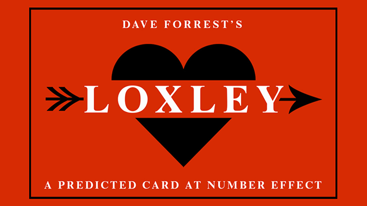 Loxley (Gimmicks and Online Instructions) by David Forrest - Trick