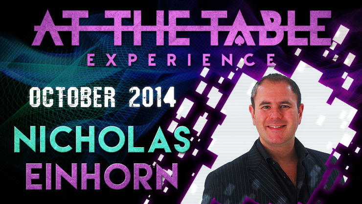 At The Table - Nicholas Einhorn October 22nd 2014 - Video Download