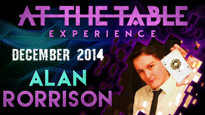 At The Table - Alan Rorrison 1 December 10th 2014 - Video Download