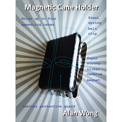 Magnetic Cane holder by Alan Wong - Trick