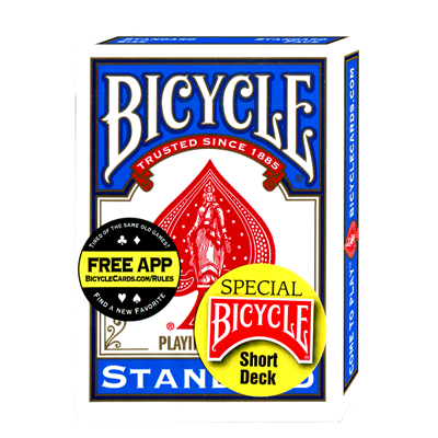 Bicycle Short Deck (Blue) by US Playing Card Co. - Trick