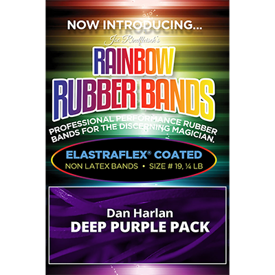 Joe Rindfleisch's Rainbow Rubber Bands (Dan Harlan - Deep Purple ) by Joe Rindfleisch - Trick