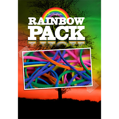 Joe Rindfleisch's Rainbow Rubber Bands (Rainbow Pack) by Joe Rindfleisch - Trick