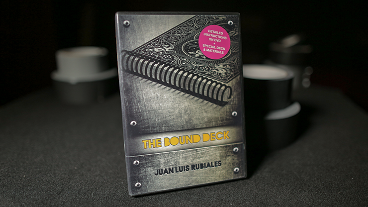 The Bound Deck DVD and Gimmick (Red) by Juan Luis Rubiales and Luis de Matos - DVD