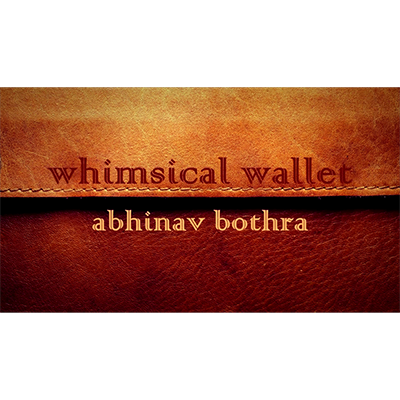 Whimsical Wallet by Abhinav Bothra - - Video Download