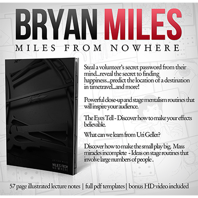 Miles from Nowhere Lecture Notes (with Bonus Tricks Online) by Bryan Miles - ebook