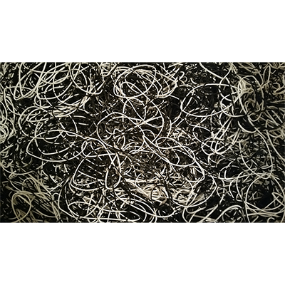 Joe Rindfleisch's Executive Rubber Bands (B&W Combo) by Joe Rindfleisch - Trick