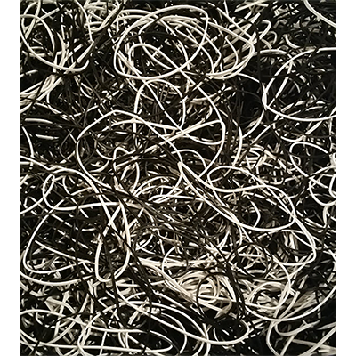 Joe Rindfleisch's Executive Rubber Bands (B&W Combo) by Joe Rindfleisch - Trick