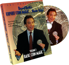 David Roth's Expert Coin Magic Made Easy Vol 1 (Basic) - DVD