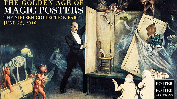 The Golden Age of Magic Posters: The Nielsen Collection Part I - Book