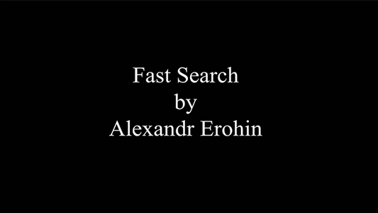 Fast Search Alexandr Erohin - Video Download