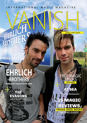 VANISH Magazine April/May 2016 - Ehrlich Brothers - ebook