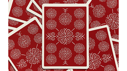 Choice Cloverback (Red) Playing Cards