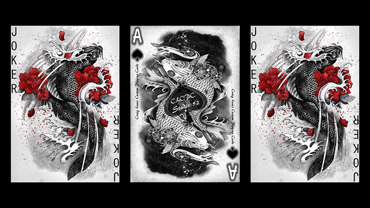 Silver Dragon (Standard Edition) Playing Cards by Craig Maidment