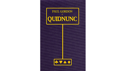 Quidnunc by Paul Gordon - Book