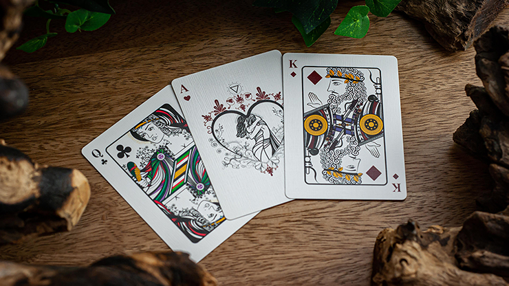 Fillide: A Sicilian Folk Tale Playing Cards (Acqua) by Jocu