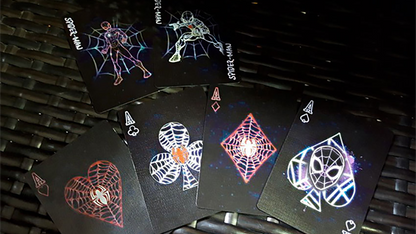 Avengers Spider-Man Neon Playing Cards