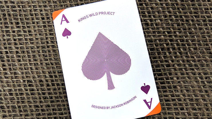 Plum Pi Playing Cards by Kings Wild Project