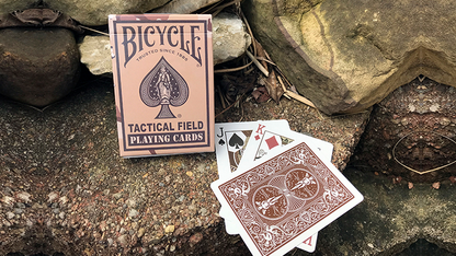 Bicycle Tactical Field Green Camo/Brown Camo (6 Decks) by US Playing Card Co