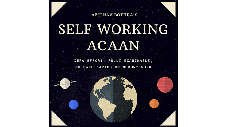 Self-Working ACAAN by Abhinav Bothra - Mixed Media Download