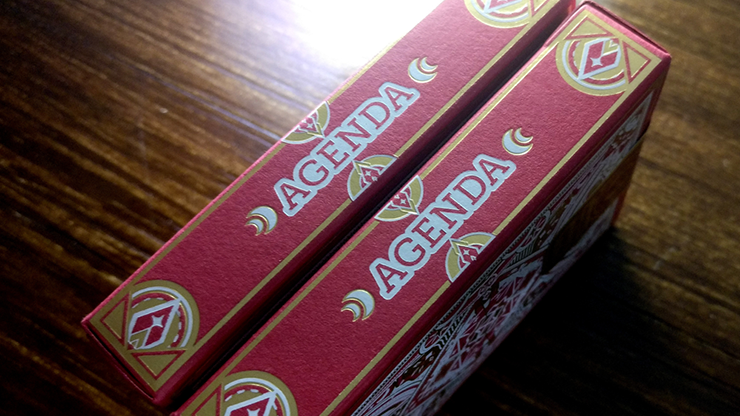 Agenda Red Premium Edition Playing Cards