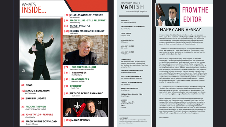 Vanish Magazine #43 - ebook