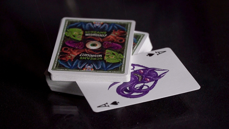 Screams at Midnight Playing Cards (3D-Glasses INCLUDED)