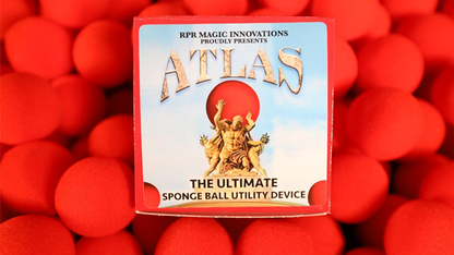 Atlas Kit Red (Gimmick and Online Instructions) by RPR Magic Innovations - Trick