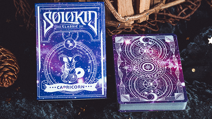 Solokid Constellation Series V2 (Capricorn) Playing Cards by Solokid Playing Card Co.