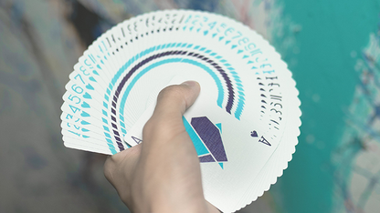 Flexible Gradients Blue Playing Cards by TCC