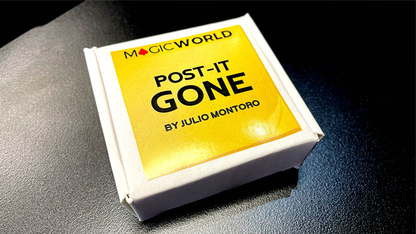 POST IT GONE (Gimmicks and Online Instructions) by Julio Montoro and MagicWorld - Trick