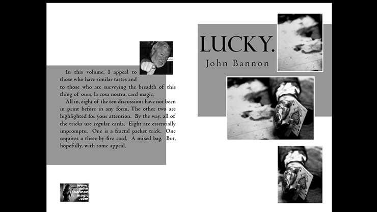 Lucky by John Bannon - Book