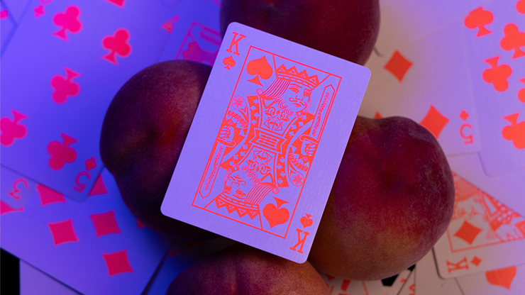 Fluorescent (Peach Edition) Playing Cards