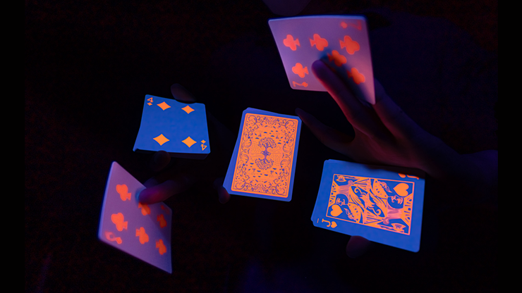 Fluorescent (Pumpkin Edition) Playing Cards